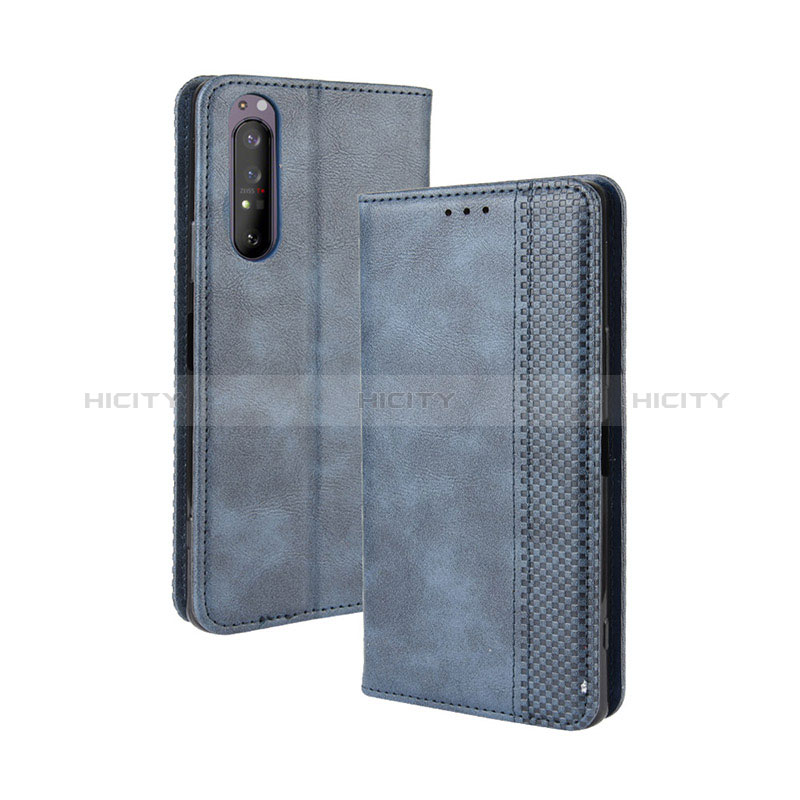 Funda de Cuero Cartera con Soporte Carcasa BY4 para Sony Xperia 5 II