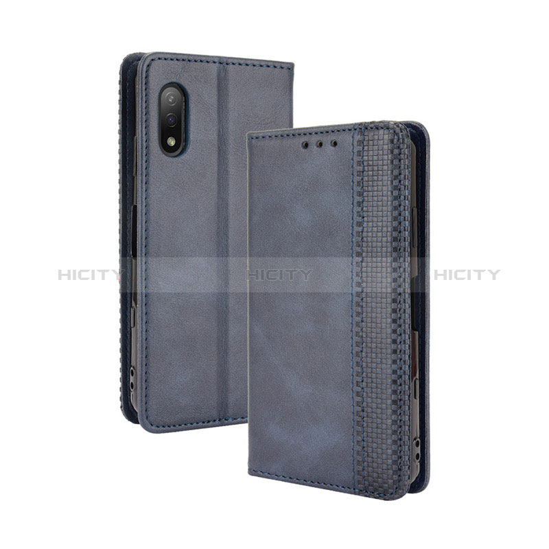 Funda de Cuero Cartera con Soporte Carcasa BY4 para Sony Xperia Ace II