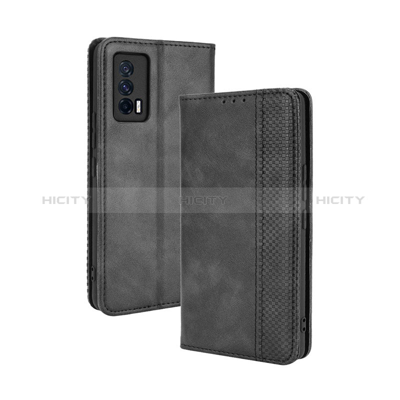 Funda de Cuero Cartera con Soporte Carcasa BY4 para Vivo iQOO 7 India 5G