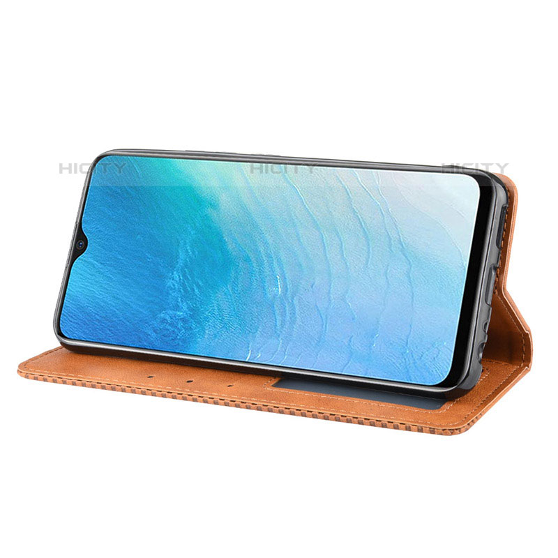 Funda de Cuero Cartera con Soporte Carcasa BY4 para Vivo iQOO U3 4G