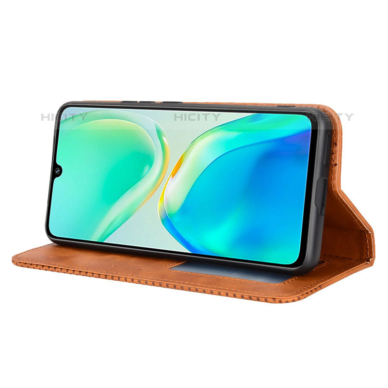 Funda de Cuero Cartera con Soporte Carcasa BY4 para Vivo iQOO Z6 Pro 5G