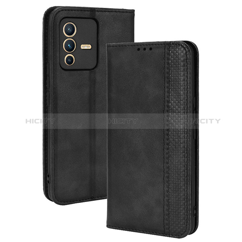 Funda de Cuero Cartera con Soporte Carcasa BY4 para Vivo V23 5G