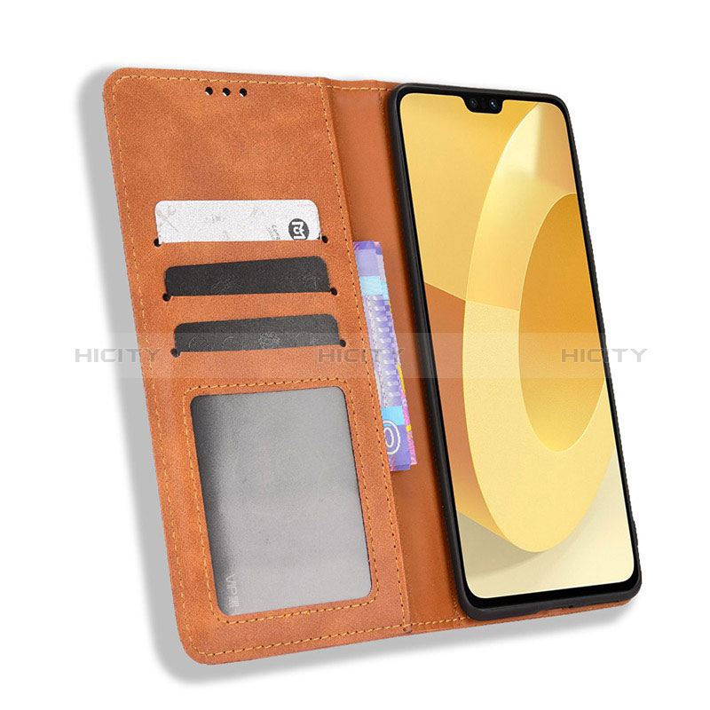 Funda de Cuero Cartera con Soporte Carcasa BY4 para Vivo V23 5G