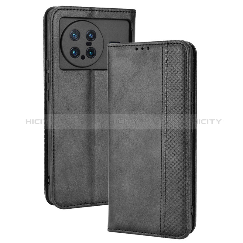 Funda de Cuero Cartera con Soporte Carcasa BY4 para Vivo X Note