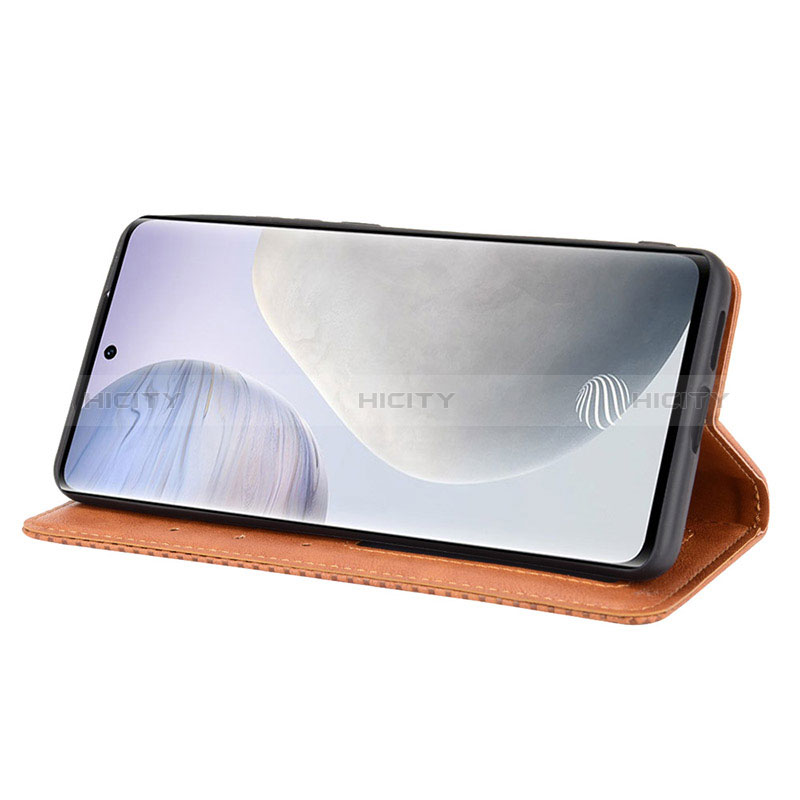 Funda de Cuero Cartera con Soporte Carcasa BY4 para Vivo X60 Pro+ Plus 5G