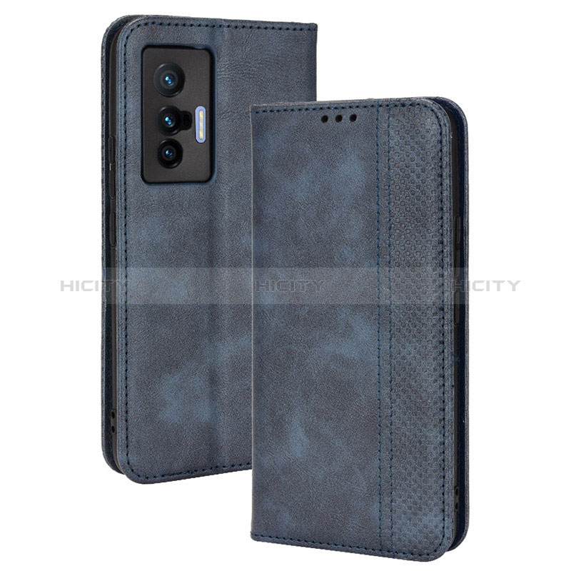 Funda de Cuero Cartera con Soporte Carcasa BY4 para Vivo X70t