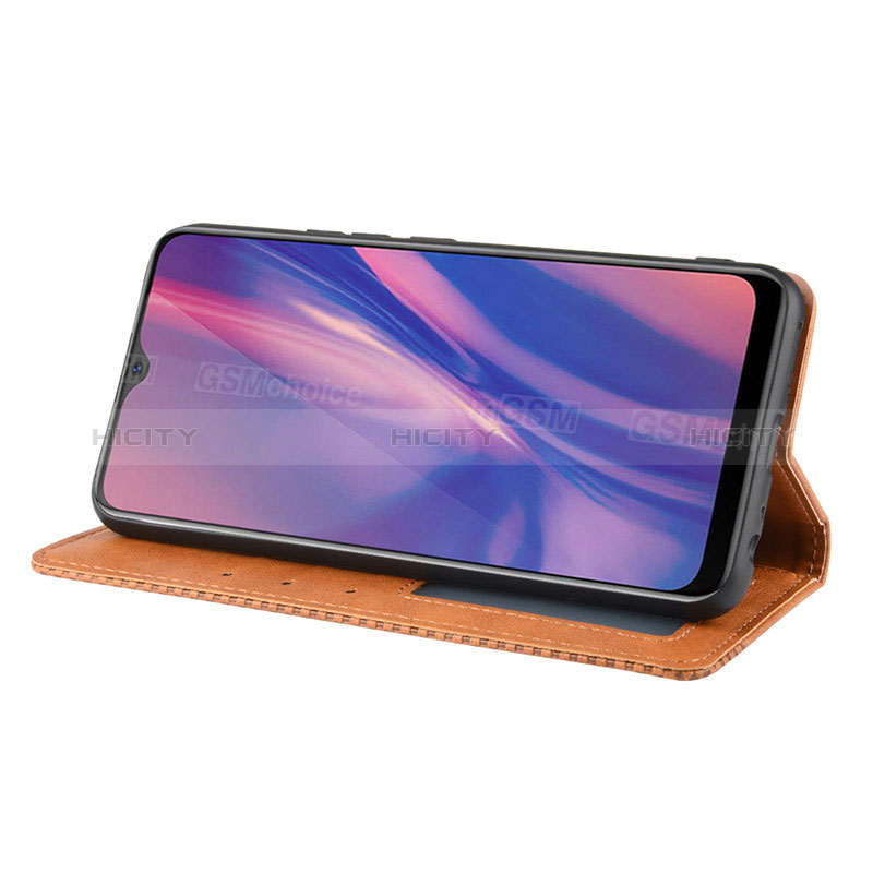 Funda de Cuero Cartera con Soporte Carcasa BY4 para Vivo Y30 (2021)