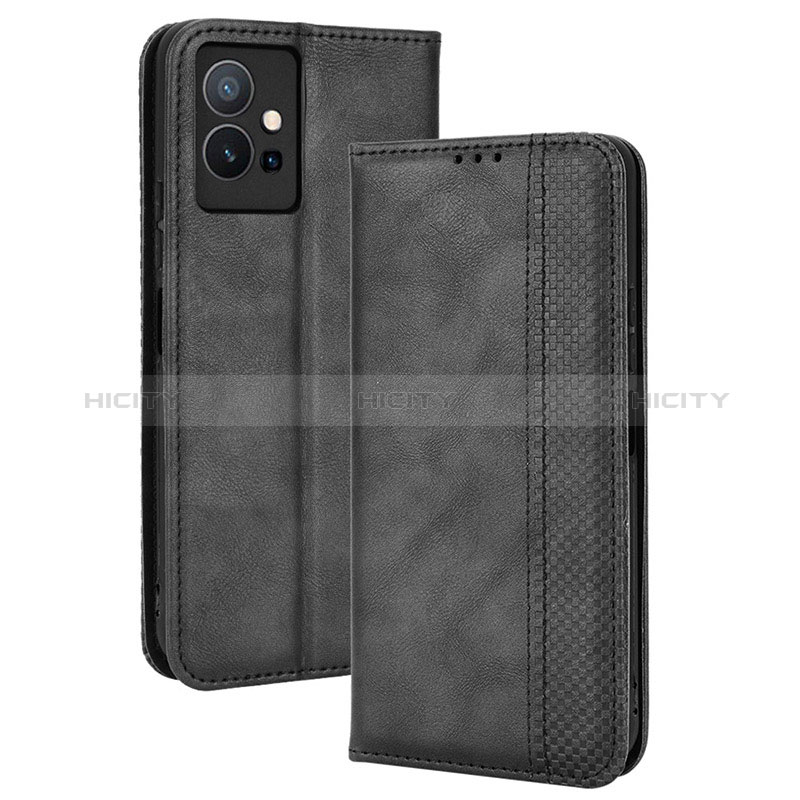 Funda de Cuero Cartera con Soporte Carcasa BY4 para Vivo Y52t 5G