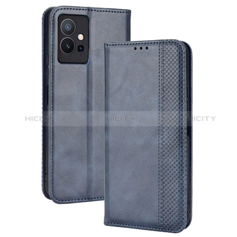 Funda de Cuero Cartera con Soporte Carcasa BY4 para Vivo Y52t 5G