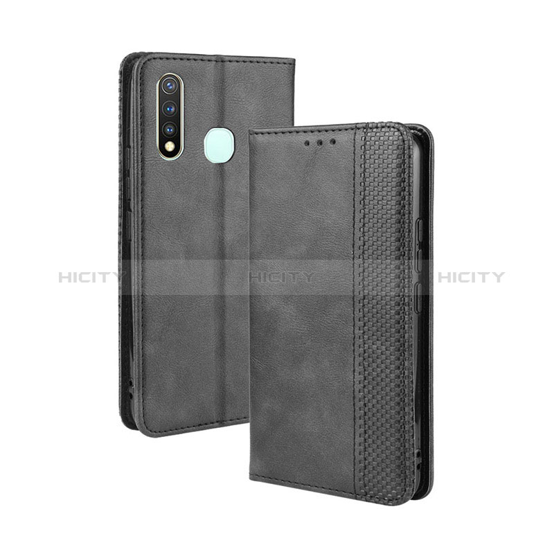 Funda de Cuero Cartera con Soporte Carcasa BY4 para Vivo Y5s