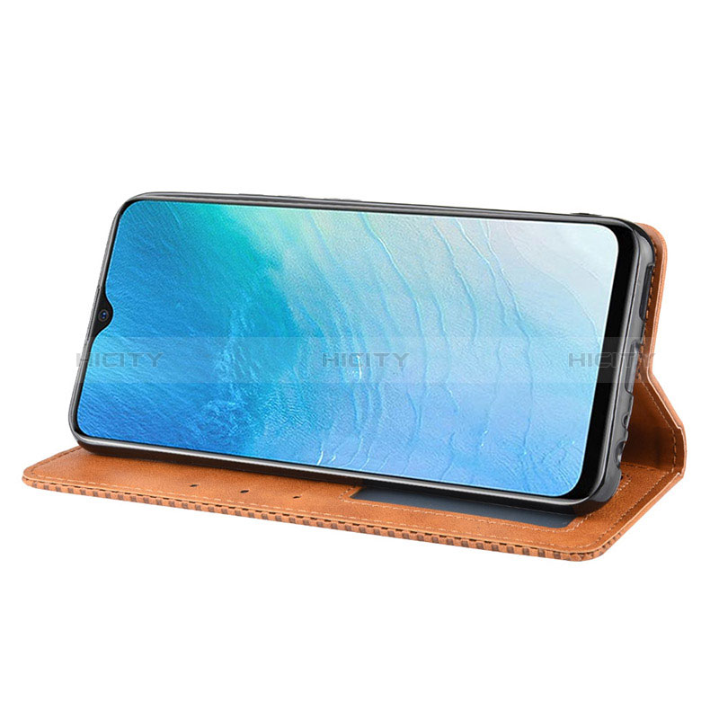 Funda de Cuero Cartera con Soporte Carcasa BY4 para Vivo Y5s