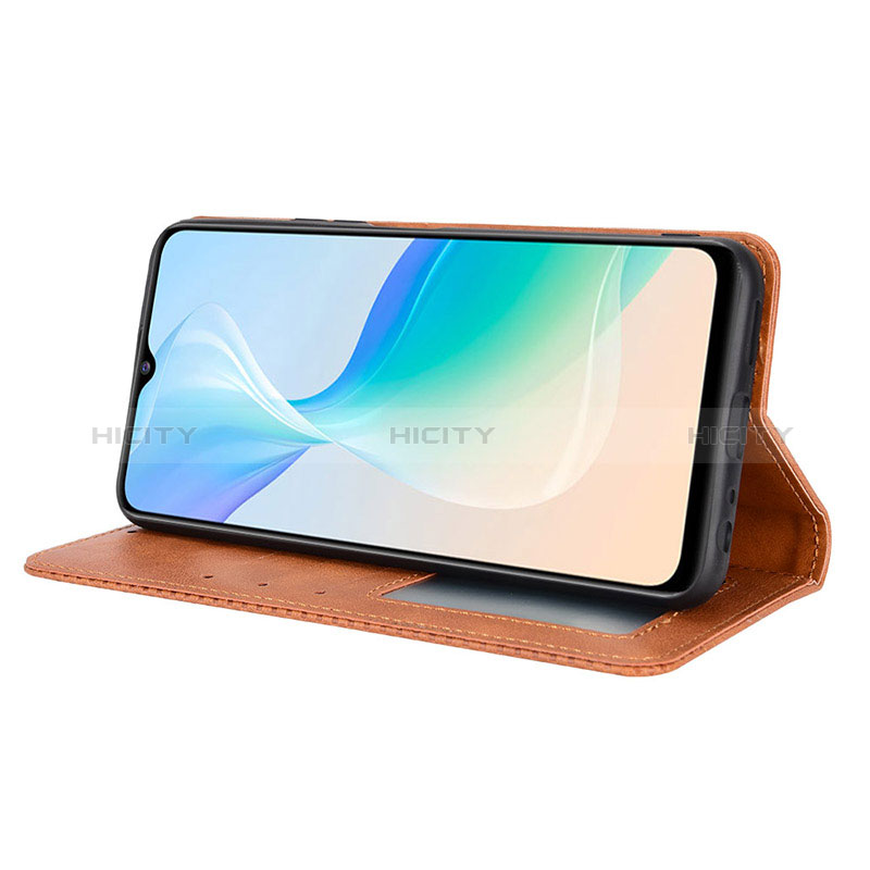 Funda de Cuero Cartera con Soporte Carcasa BY4 para Vivo Y76 5G