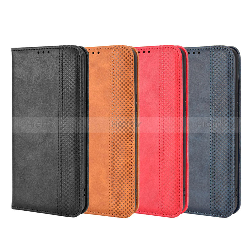 Funda de Cuero Cartera con Soporte Carcasa BY4 para Wiko T10