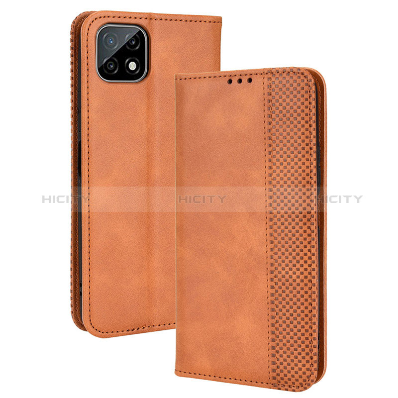 Funda de Cuero Cartera con Soporte Carcasa BY4 para Wiko T3