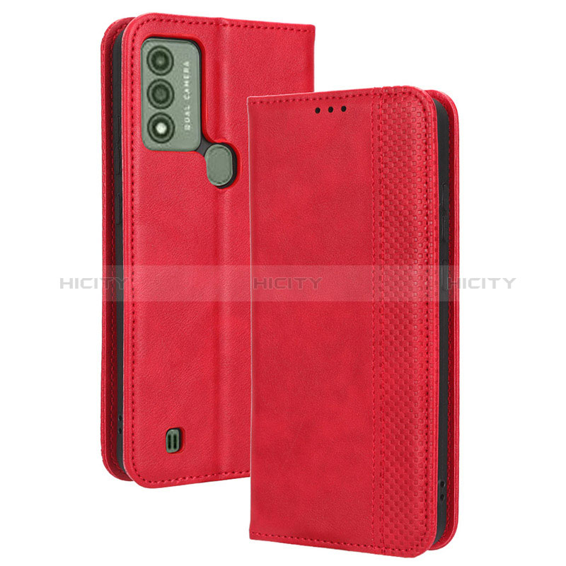 Funda de Cuero Cartera con Soporte Carcasa BY4 para Wiko Voix