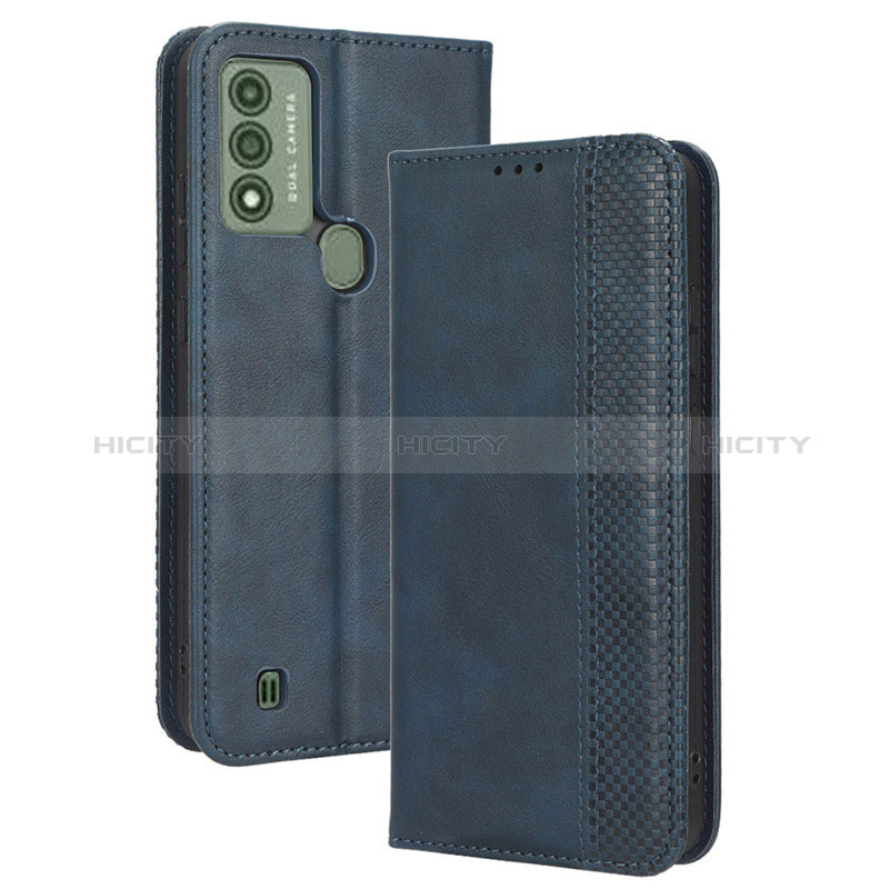 Funda de Cuero Cartera con Soporte Carcasa BY4 para Wiko Voix