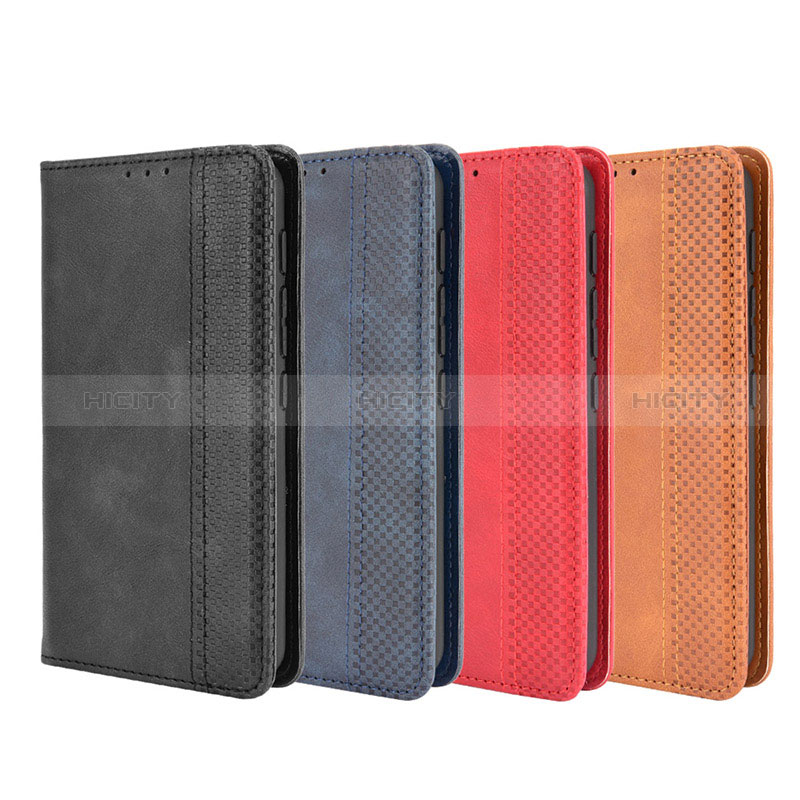 Funda de Cuero Cartera con Soporte Carcasa BY4 para Wiko Y62