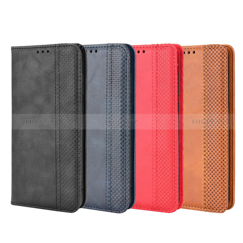 Funda de Cuero Cartera con Soporte Carcasa BY4 para Wiko Y82