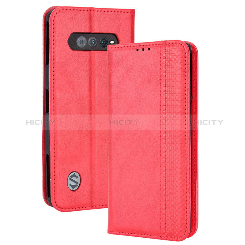 Funda de Cuero Cartera con Soporte Carcasa BY4 para Xiaomi Black Shark 4S 5G