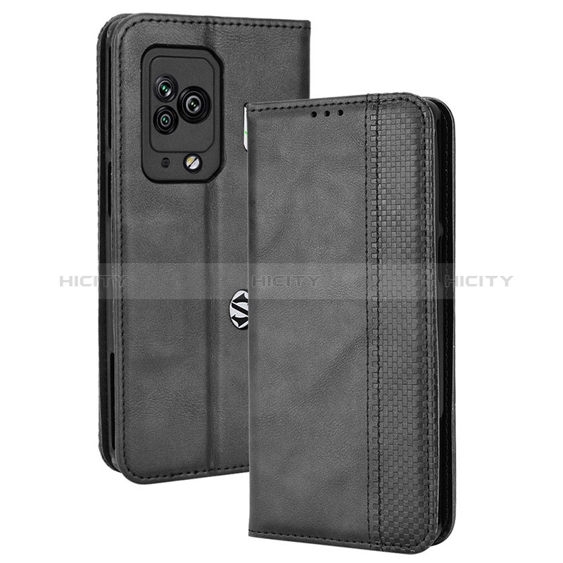 Funda de Cuero Cartera con Soporte Carcasa BY4 para Xiaomi Black Shark 5 Pro 5G