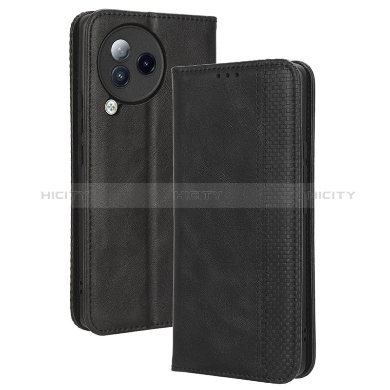 Funda de Cuero Cartera con Soporte Carcasa BY4 para Xiaomi Civi 3 5G Negro