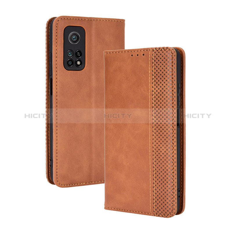 Funda de Cuero Cartera con Soporte Carcasa BY4 para Xiaomi Mi 10T 5G