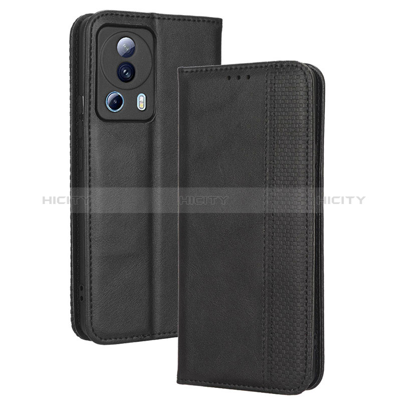 Funda de Cuero Cartera con Soporte Carcasa BY4 para Xiaomi Mi 12 Lite NE 5G Negro