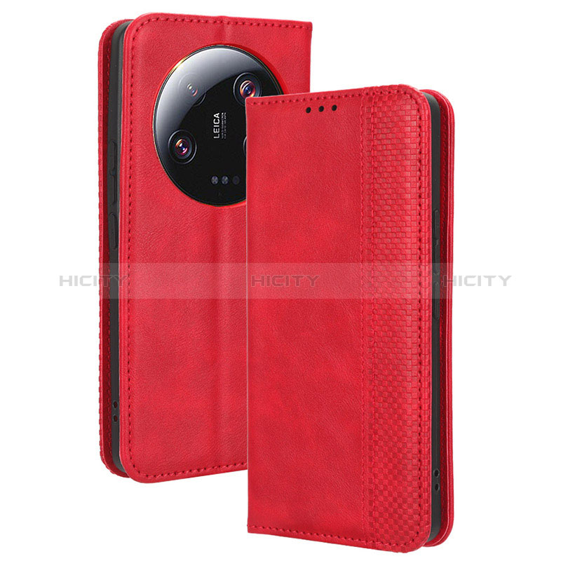 Funda de Cuero Cartera con Soporte Carcasa BY4 para Xiaomi Mi 13 Ultra 5G