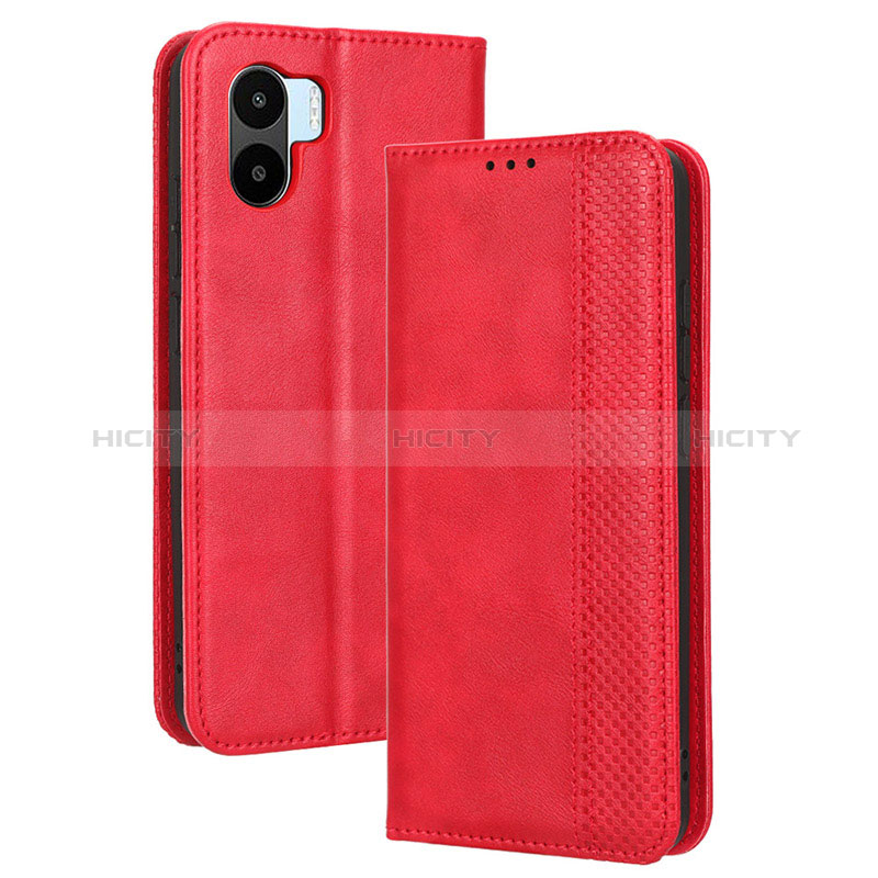 Funda de Cuero Cartera con Soporte Carcasa BY4 para Xiaomi Poco C51