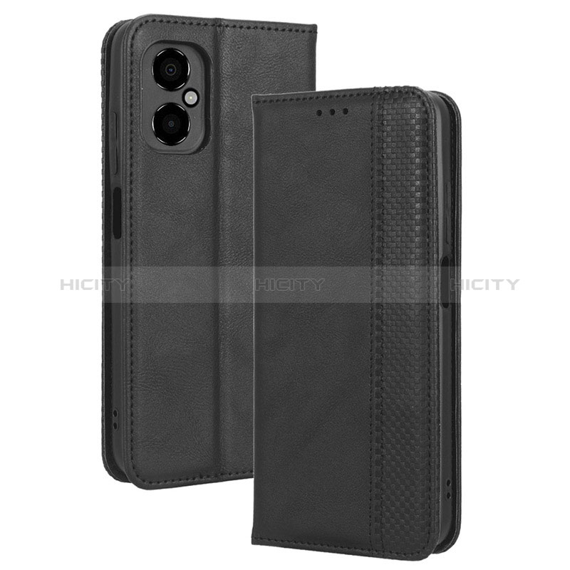 Funda de Cuero Cartera con Soporte Carcasa BY4 para Xiaomi Poco M4 5G