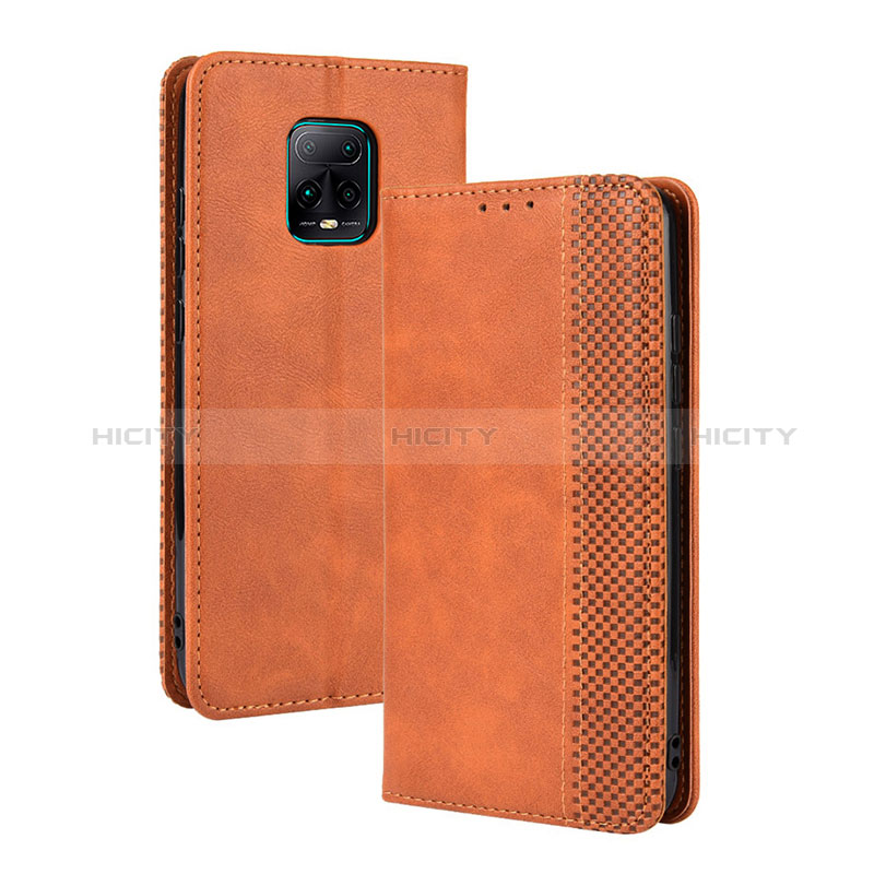 Funda de Cuero Cartera con Soporte Carcasa BY4 para Xiaomi Redmi 10X 5G