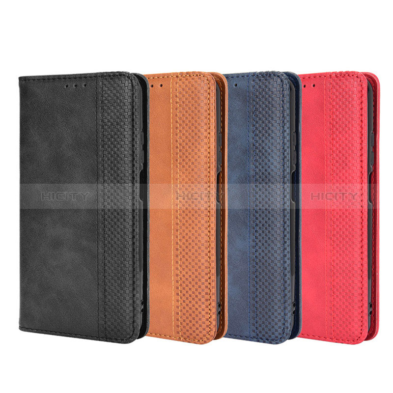 Funda de Cuero Cartera con Soporte Carcasa BY4 para Xiaomi Redmi 9 Power