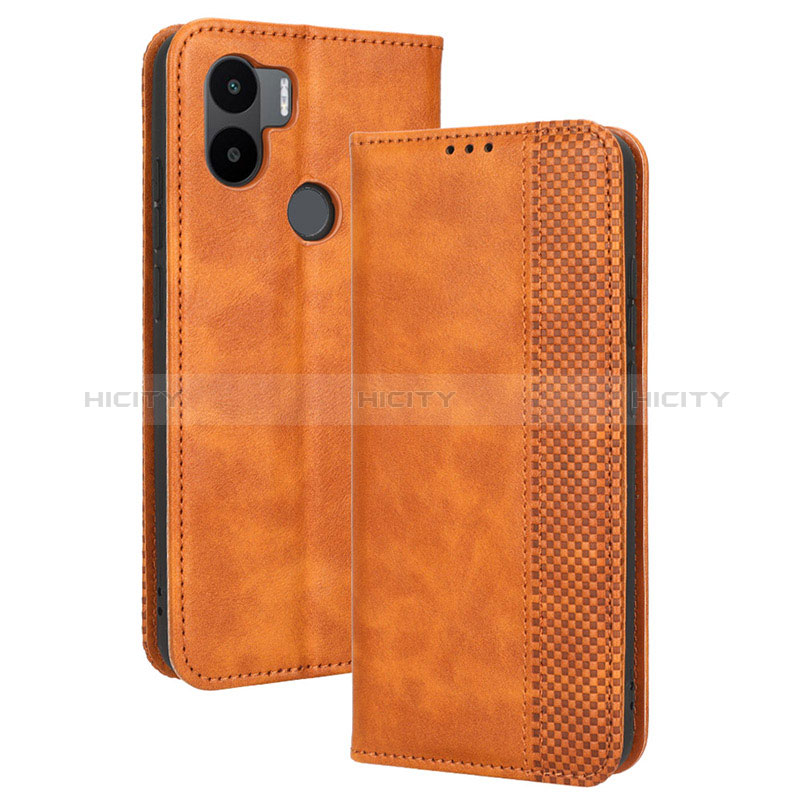 Funda de Cuero Cartera con Soporte Carcasa BY4 para Xiaomi Redmi A1 Plus