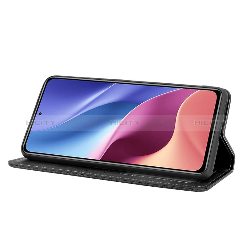 Funda de Cuero Cartera con Soporte Carcasa BY4 para Xiaomi Redmi K40 5G