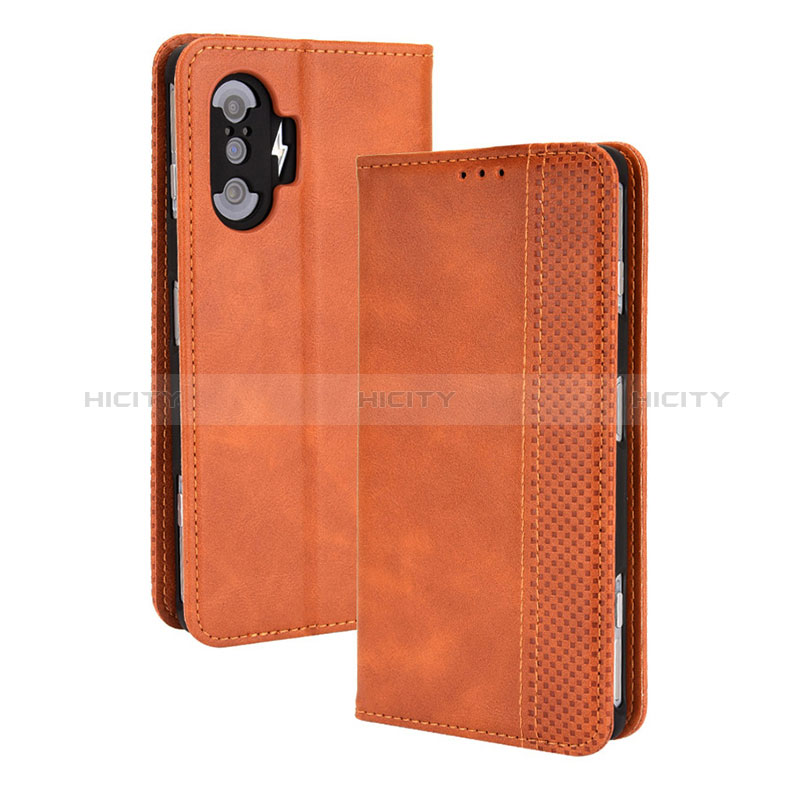 Funda de Cuero Cartera con Soporte Carcasa BY4 para Xiaomi Redmi K40 Gaming 5G