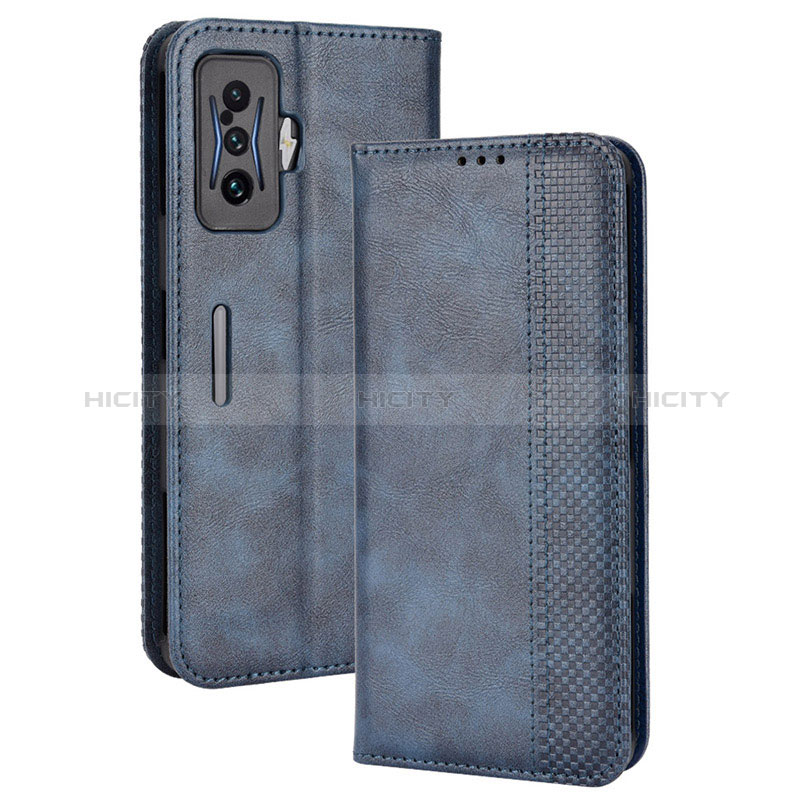 Funda de Cuero Cartera con Soporte Carcasa BY4 para Xiaomi Redmi K50 Gaming 5G