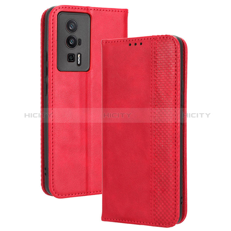 Funda de Cuero Cartera con Soporte Carcasa BY4 para Xiaomi Redmi K60 5G