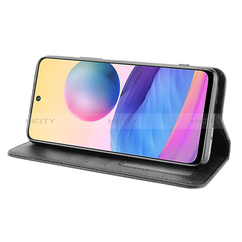 Funda de Cuero Cartera con Soporte Carcasa BY4 para Xiaomi Redmi Note 10 JE 5G