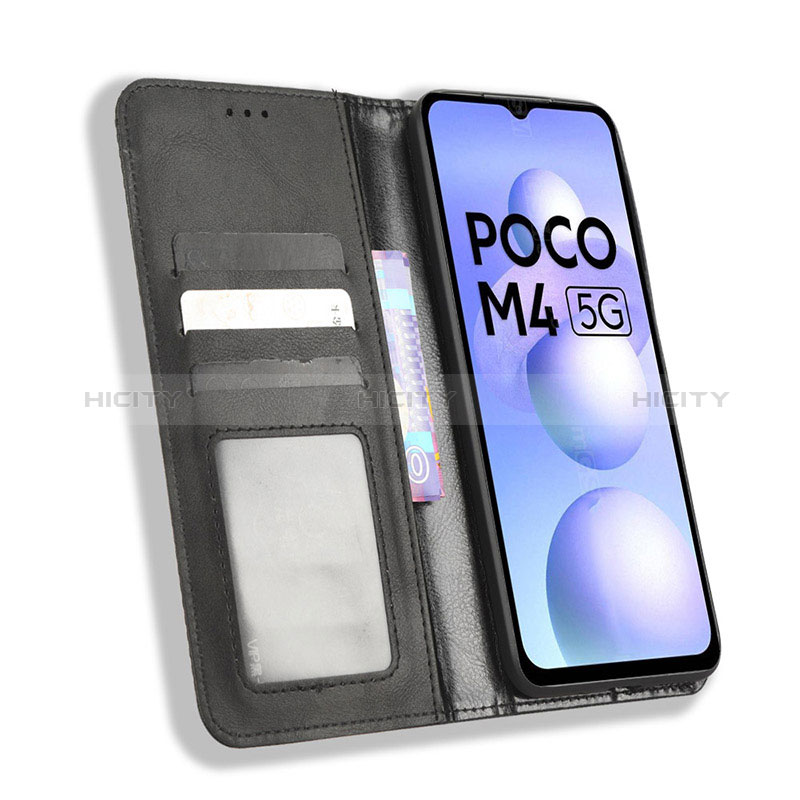 Funda de Cuero Cartera con Soporte Carcasa BY4 para Xiaomi Redmi Note 11R 5G