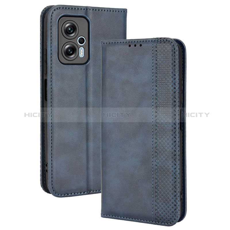 Funda de Cuero Cartera con Soporte Carcasa BY4 para Xiaomi Redmi Note 11T Pro+ Plus 5G