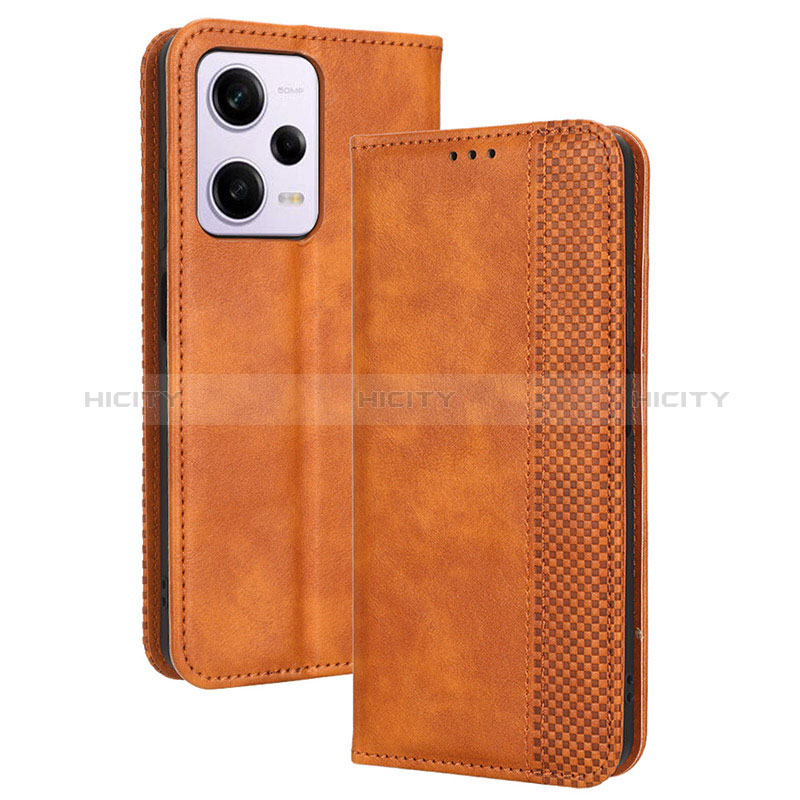 Funda de Cuero Cartera con Soporte Carcasa BY4 para Xiaomi Redmi Note 12 Explorer