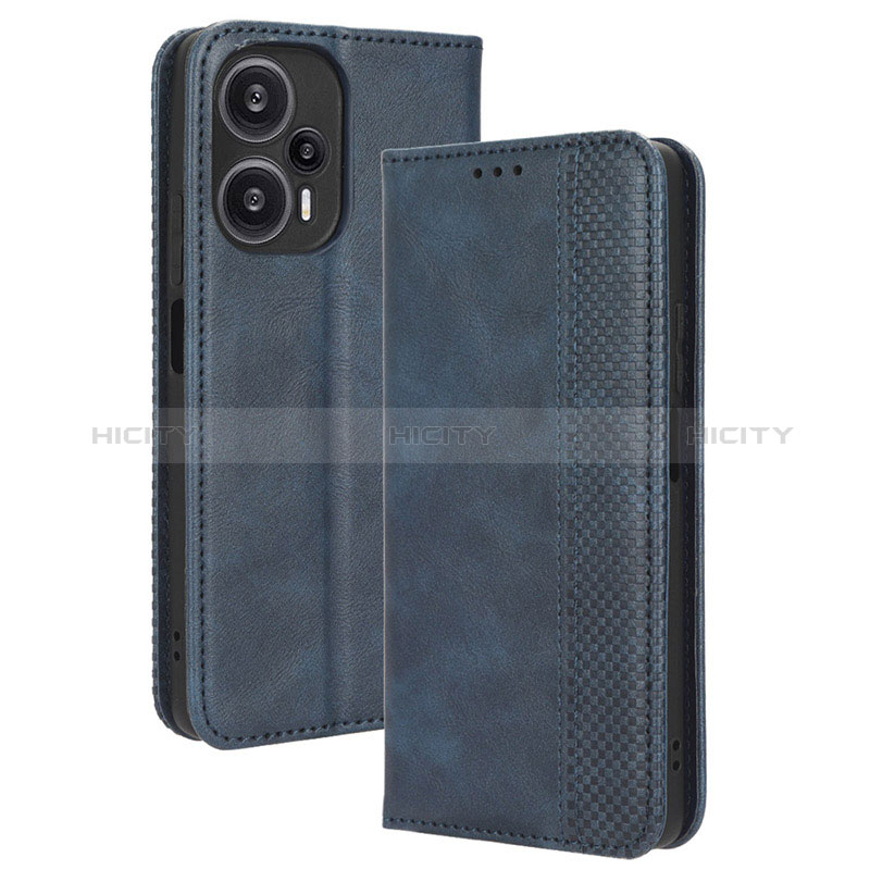 Funda de Cuero Cartera con Soporte Carcasa BY4 para Xiaomi Redmi Note 12 Turbo 5G