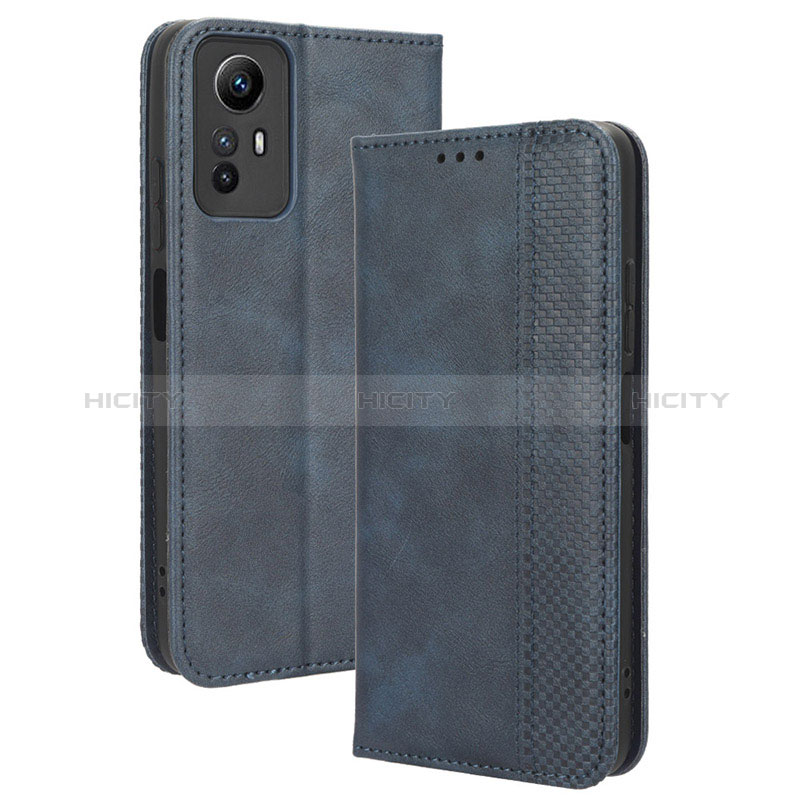 Funda de Cuero Cartera con Soporte Carcasa BY4 para Xiaomi Redmi Note 12S