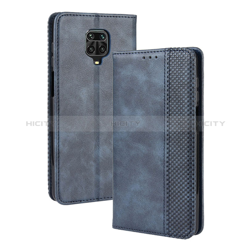 Funda de Cuero Cartera con Soporte Carcasa BY4 para Xiaomi Redmi Note 9 Pro Max