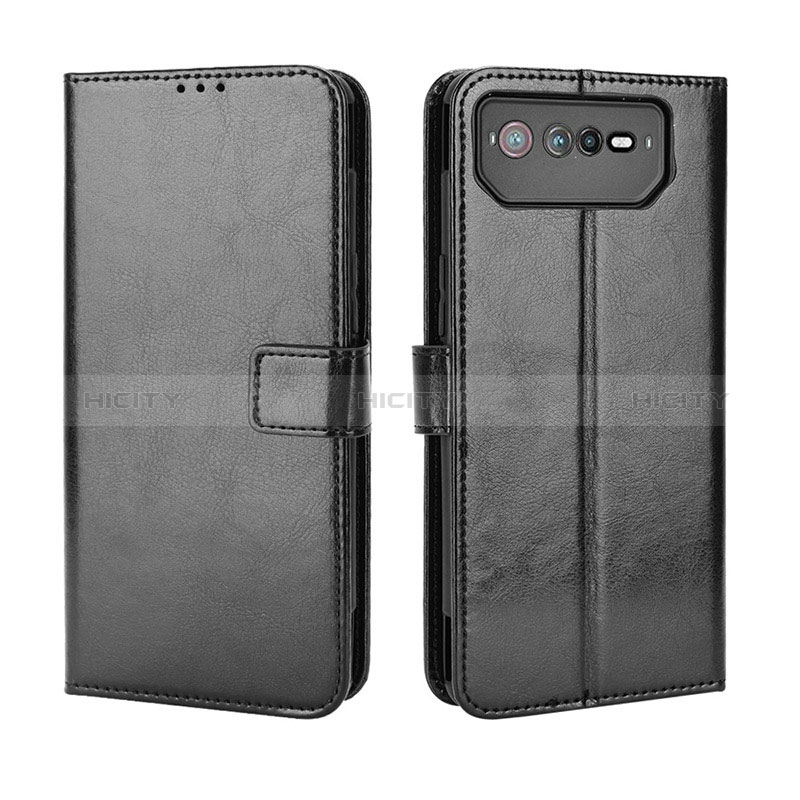 Funda de Cuero Cartera con Soporte Carcasa BY5 para Asus ROG Phone 6 Pro