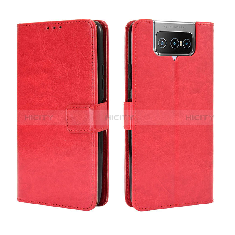 Funda de Cuero Cartera con Soporte Carcasa BY5 para Asus Zenfone 7 Pro ZS671KS