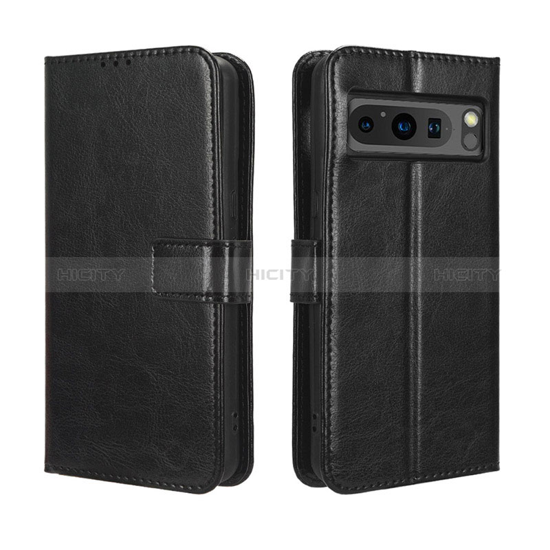 Funda de Cuero Cartera con Soporte Carcasa BY5 para Google Pixel 8 Pro 5G Negro