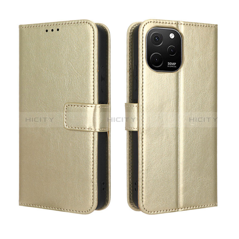 Funda de Cuero Cartera con Soporte Carcasa BY5 para Huawei Enjoy 50z