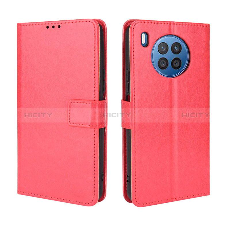 Funda de Cuero Cartera con Soporte Carcasa BY5 para Huawei Honor 50 Lite