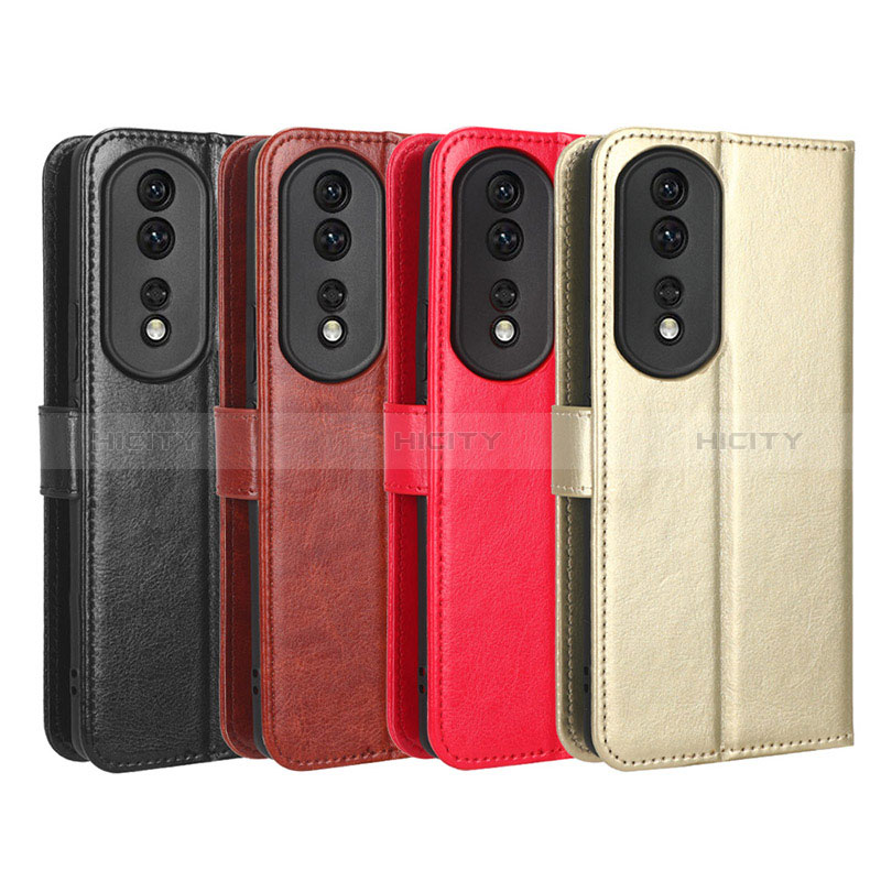 Funda de Cuero Cartera con Soporte Carcasa BY5 para Huawei Honor 80 Pro Flat 5G